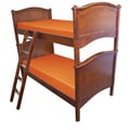 Select Luxury Reversible 6-inch Orange Bunk Bed Twin-size Foam Mattress
