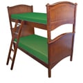 Select Luxury Reversible 6-inch Green Bunk Bed Twin-size Foam Mattress