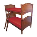 Select Luxury Reversible 6-inch Red Bunk Bed Twin-size Foam Mattress