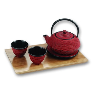 Old Dutch 5-piece Cast Iron Tea Set