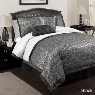 Lush Decor Leopard 6-piece Comforter Set