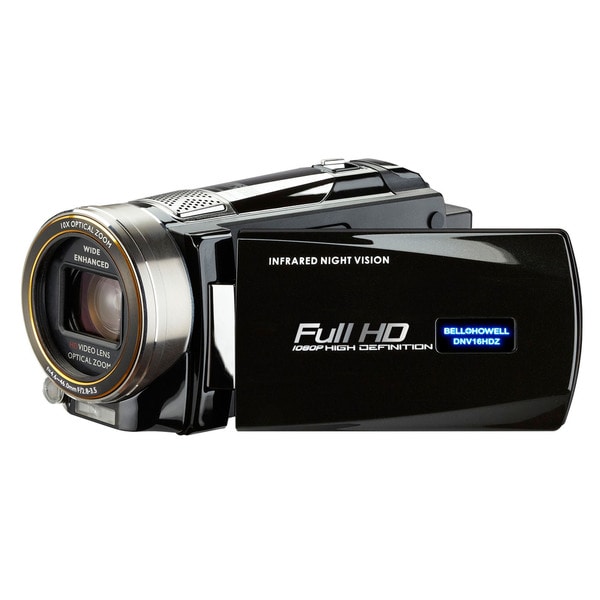 Bell + Howell Rogue DNV16HDZ-BK Full 1080p HD Night Vision Digital Video Camcorder