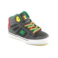 DC Boy's 'Spartan Hi' Leather Athletic Shoe
