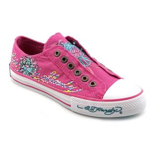 Ed Hardy Women's 'Lowrise Stone' Canvas Casual Shoes