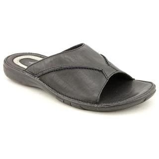 Kenneth Cole NY Men's 'Shape-R' Leather Sandals (Size 9) - Overstock ...