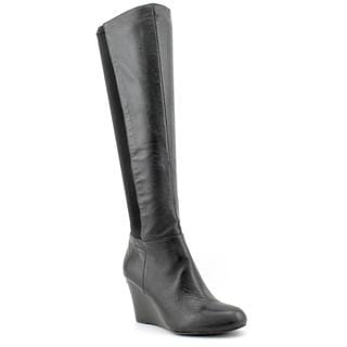 Michael Kors Women's 'Bromley Wedge Boot' Leather Boots (Size 5.5)