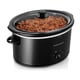Hamilton Beach 33258 Black 5-quart Oval Slow Cooker