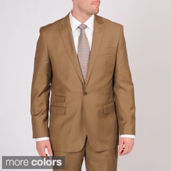 Martin Gordon Men's Slim Fit Single-button Suit-Image