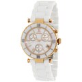 Precimax Women's White Ceramic 'Lily Elite' Watch