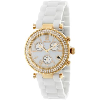 Swiss Precimax Women's Ceramic 'Lily Elite' Watch