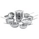 Cuisinart Stainless Steel 17-piece Cookware Set