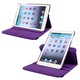 INSTEN Purple Leather Swivel Tablet Case Cover for Apple iPad Mini 1/ 2 Retina Display