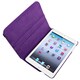 INSTEN Purple Leather Swivel Tablet Case Cover for Apple iPad Mini 1/ 2 Retina Display