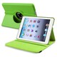 INSTEN Green Leather Swivel Tablet Case Cover for Apple iPad Mini 1/ 2 Retina Display