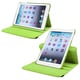 INSTEN Green Leather Swivel Tablet Case Cover for Apple iPad Mini 1/ 2 Retina Display