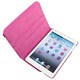 INSTEN Hot Pink Leather Swivel Tablet Case Cover for Apple iPad Mini 1/ 2 Retina Display