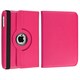 INSTEN Hot Pink Leather Swivel Tablet Case Cover for Apple iPad Mini 1/ 2 Retina Display