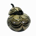 Pumpkin Decorative Clay Container (Honduras)