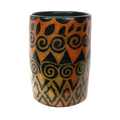 Lencan Cylindrical Clay Planter (Honduras)