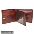 Tony Perotti Men's 'Ultimo' European Leather Tri-fold Wallet