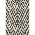 Arrakis Charcoal/ Ivory Rug (5'2 x 7'7)