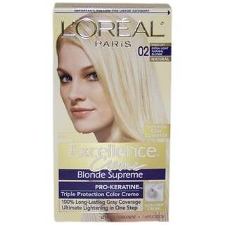 L'Oreal Excellence Creme Blonde Supreme High-Lift Extra Light Natural Blonde Hair Color