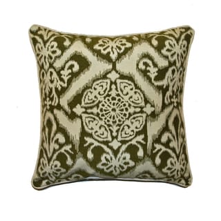 JAR Designs 'Ikat Green' Throw Pillow