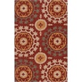 Hand-tufted Goldendale Wool Rug