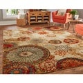 Caravan Medallion Multi Area Rug (8' x 10')