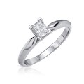 14k Gold 1/2ct TDW Certified Diamond Engagement Ring (J-K, VS1-VS2)