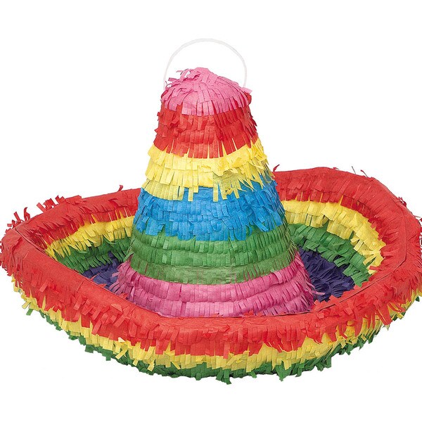 Pinata 17-1/2"X12"-Sombrero