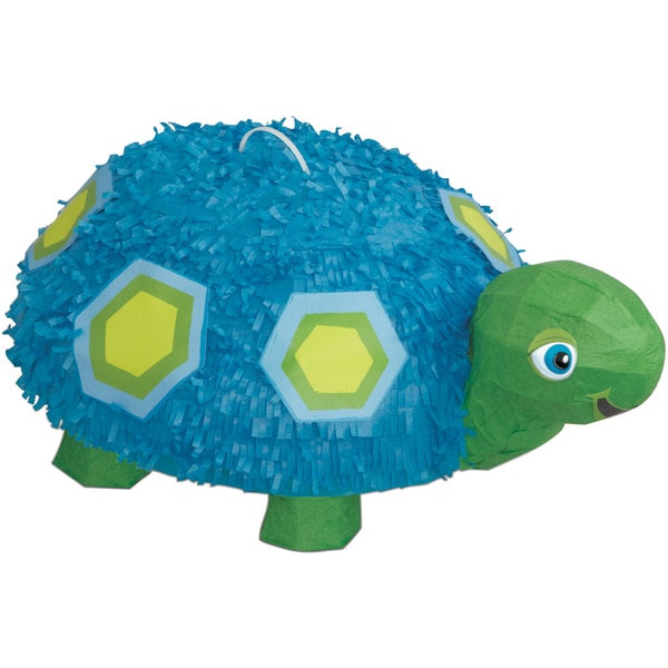 Pinata 18"X11.5"-Blue Turtle