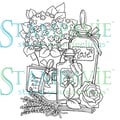 Stampavie Penny Johnson Clear Stamp-The Scent Of Sweet Memories