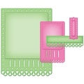 Spellbinders Nestabilities A2 Card Creator Dies-Fancy Ribbon Threader