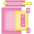 Spellbinders Nestabilities A2 Card Creator Dies-Fancy Postage Stamps