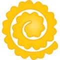 Spellbinders Shapeabilities Dies-Spiral Blossom 4