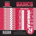 Basics/Red Devil Multi-Pack Paper 6"X6" 24/Sheets-6 Double-Sided Designs/4 Each