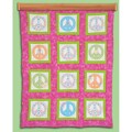 Themed Stamped White Quilt Blocks 9
