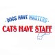 LA Prints 'Cats Have Staff' T-shirt