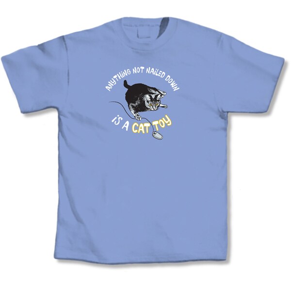 Blue Cat Toy T-shirt