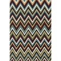 Hand-hooked Fandango Multi Rug (7'6 x 9'6)
