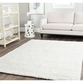 Safavieh Cozy Solid White Shag Rug
