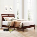 ETHAN HOME Filton Cherry Contemporary Twin-Size Bed