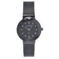 Skagen Women's Stainless Steel Black Mesh Strap Watch