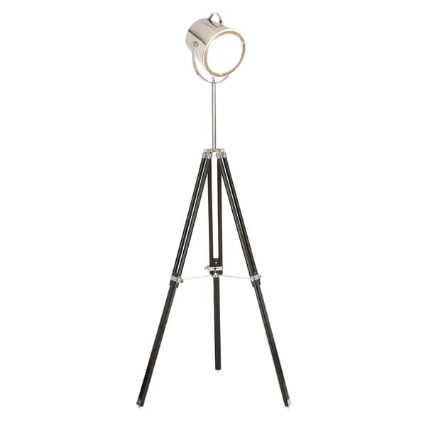 Industrial Adjustable Studio Tripod Floor Lamp