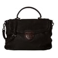 Prada 'Capra Antic E' Black Soft-shell Leather Briefcase
