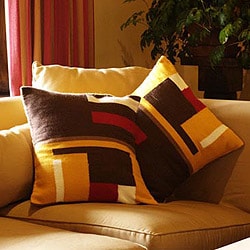 Great Prices Set of 2 Handcrafted Alpaca 'Wari Colors' Cushion Covers (Peru)