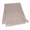 Alpaca 'Cozy Light Brown' Throw (Peru)