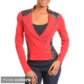 Stanzino Women's Edgy Side-zip Jacket