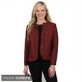 Celebrating Grace Women's 'Katherine' Ruffled Hemline Jacket